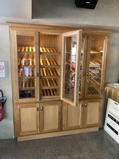 cave à vin sur mesure en chêne , Marseille, Menuiserie Phocéenne du Littoral